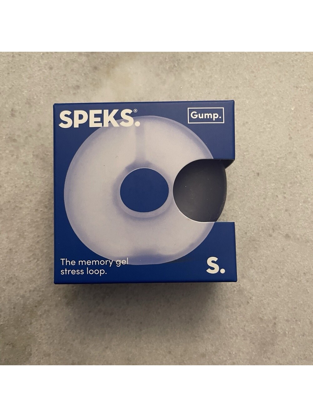 Speks Gump Loop Dew Sensory Fidget Toy Gel Filled Palm Sized Super Soft Bounces